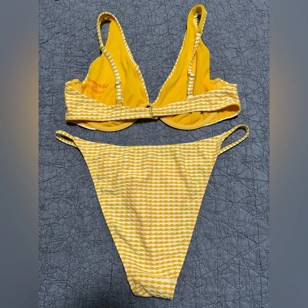 NEW Cabana del sol yellow bikini set - Image 3