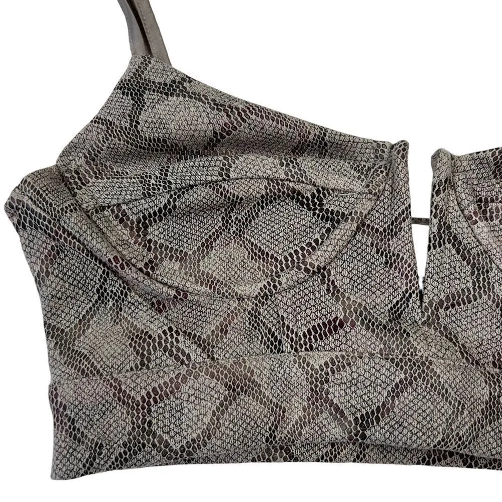 by the way. Lhiea Python‎ Bustier Top in Python - Image 3