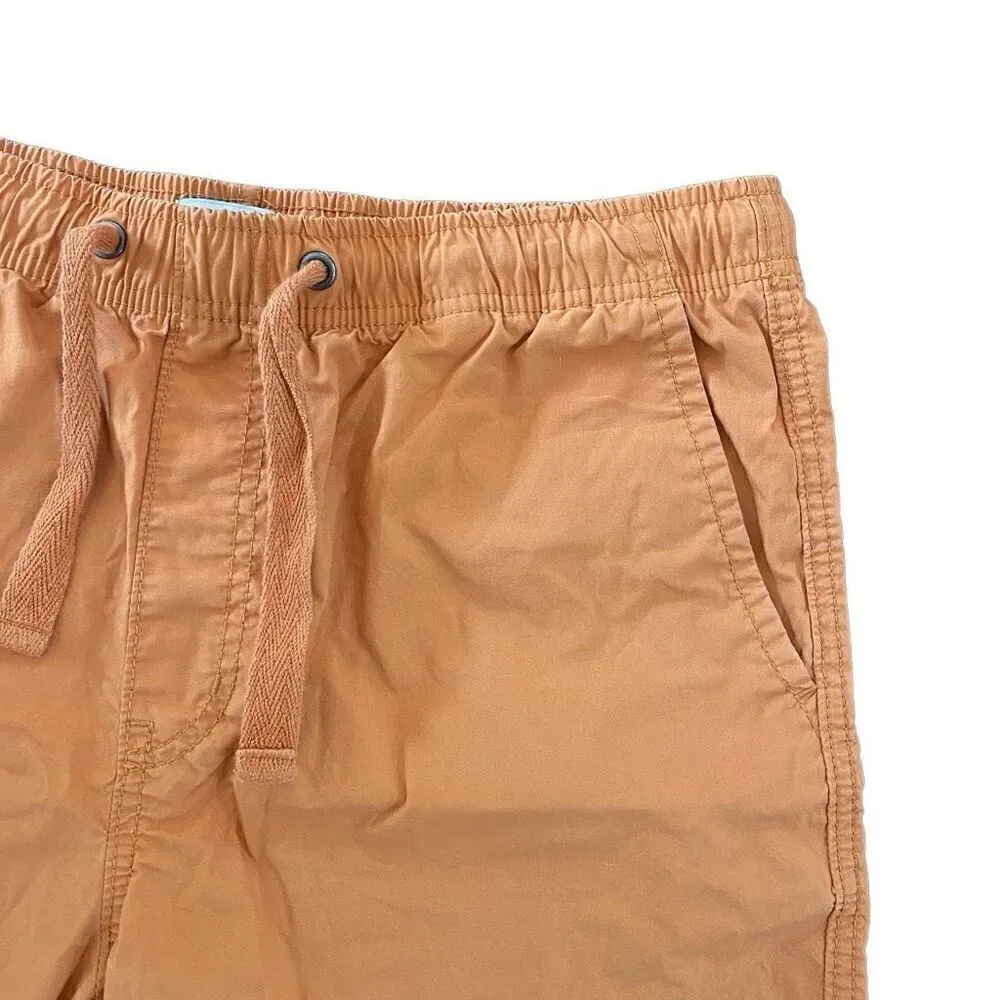 Old navy medium orange cuffed shorts elastic waist - Image 2