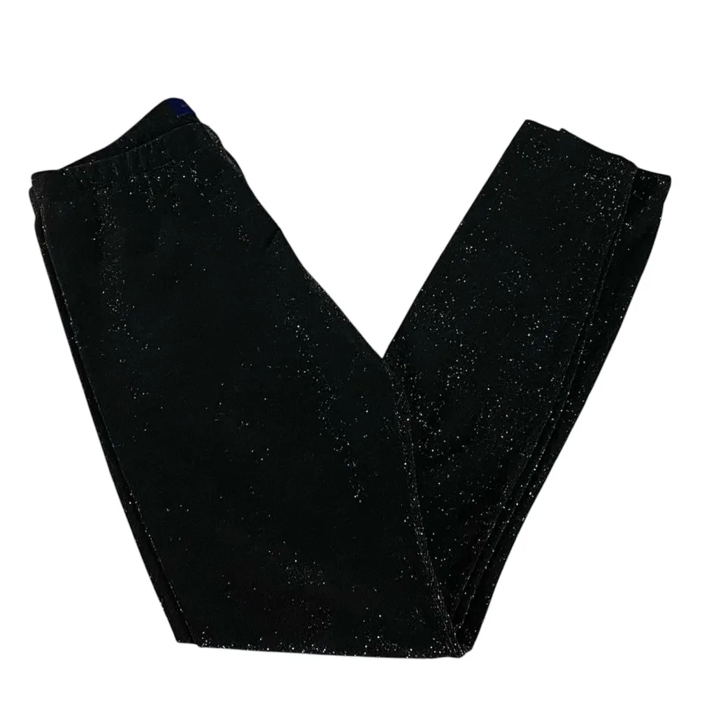 Aeropostale Glittery Leggings Casual Knit Regular Fit Metallic Size M - NWOT - Image 8