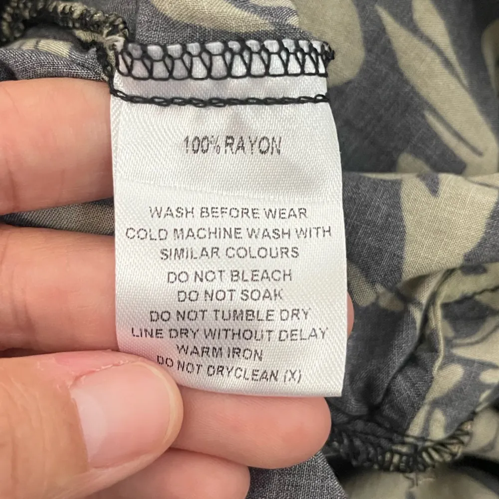 Women’s Lexbreezy Hawaii Hele Palazzo Pant Naupaka Size XL Black - Image 7