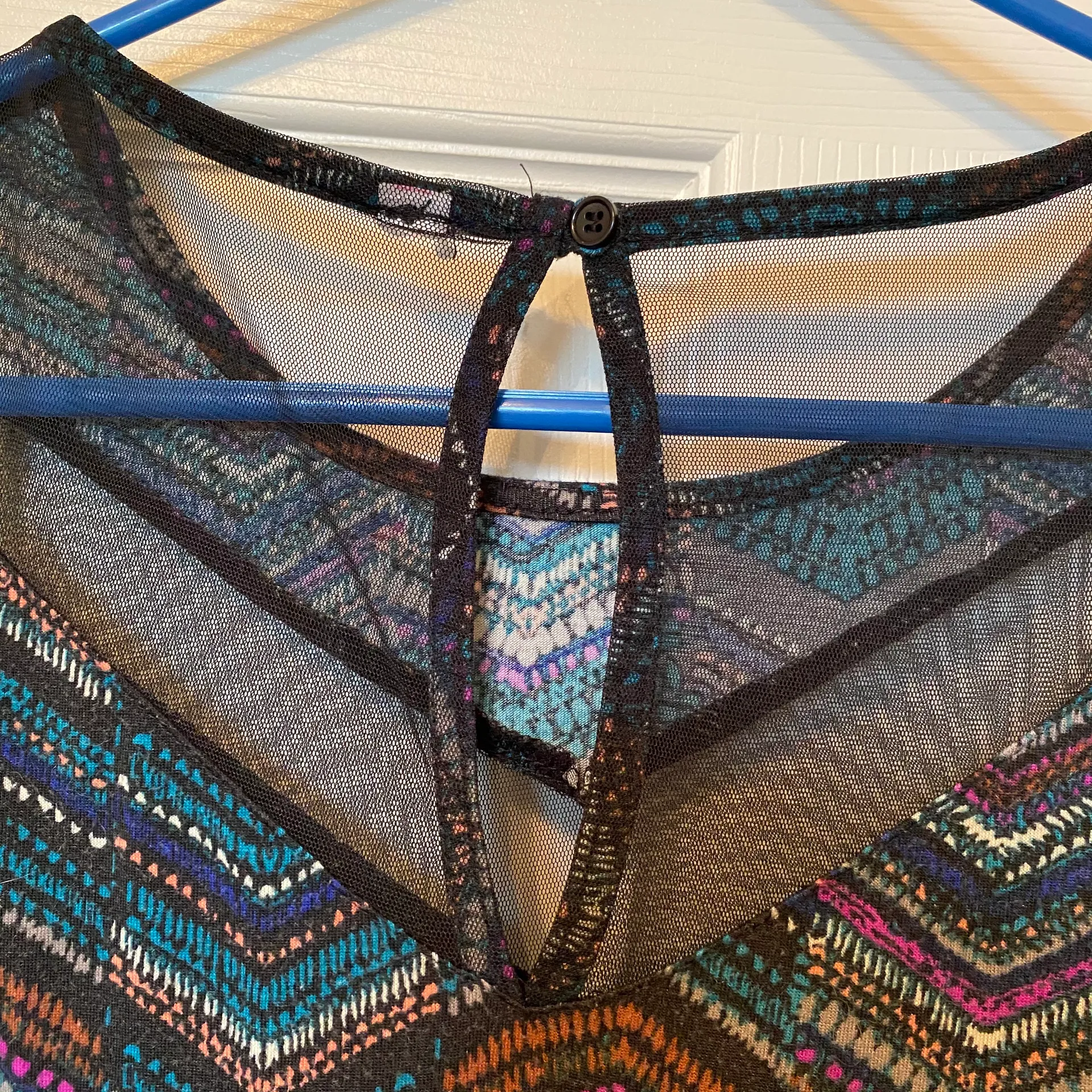 Target Chevron Patterned Mesh Dress - Image 8