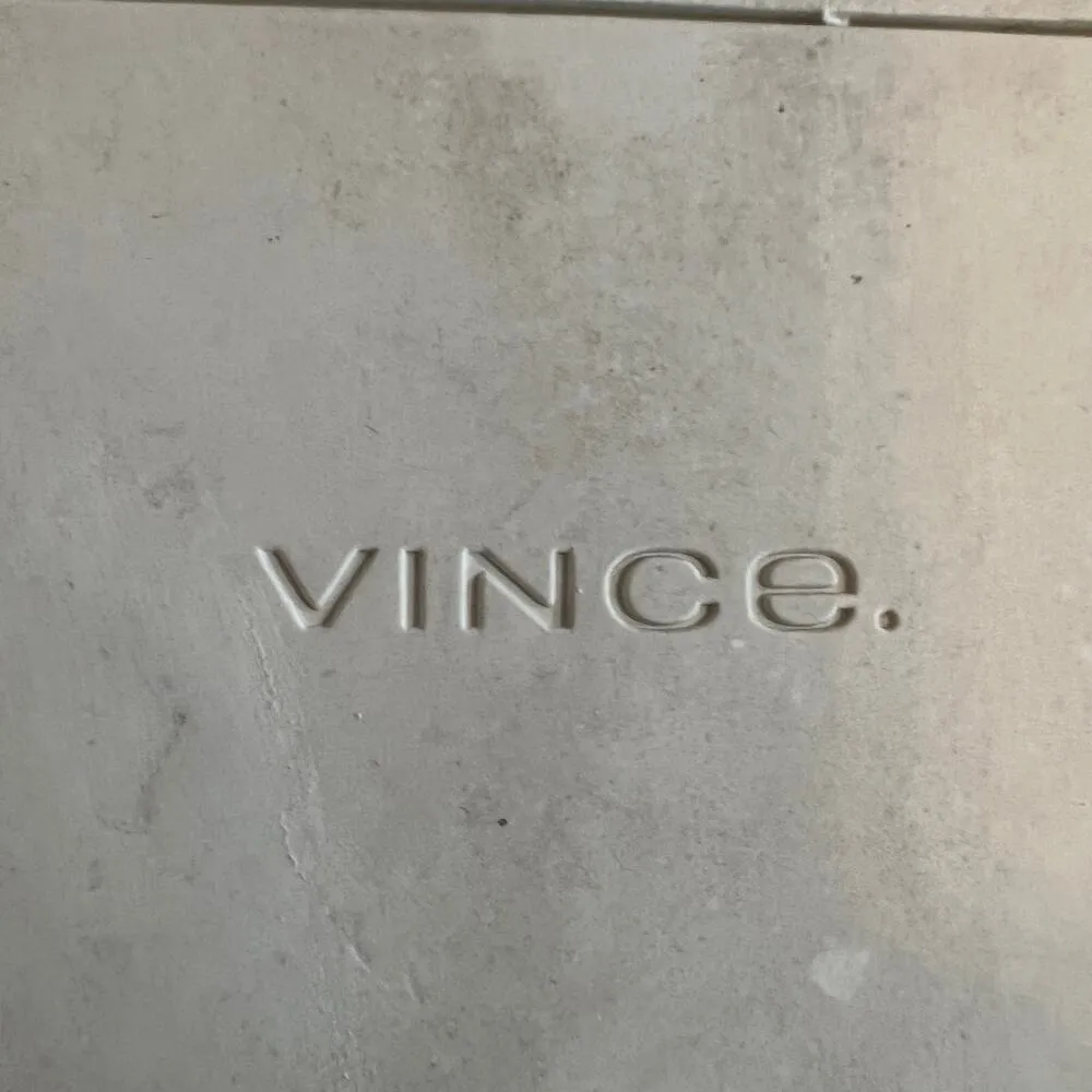 Vince Corbin Charcoal Pewter Velvet Slip On Sneakers Size 11 Padded Heel Comfort - Image 9