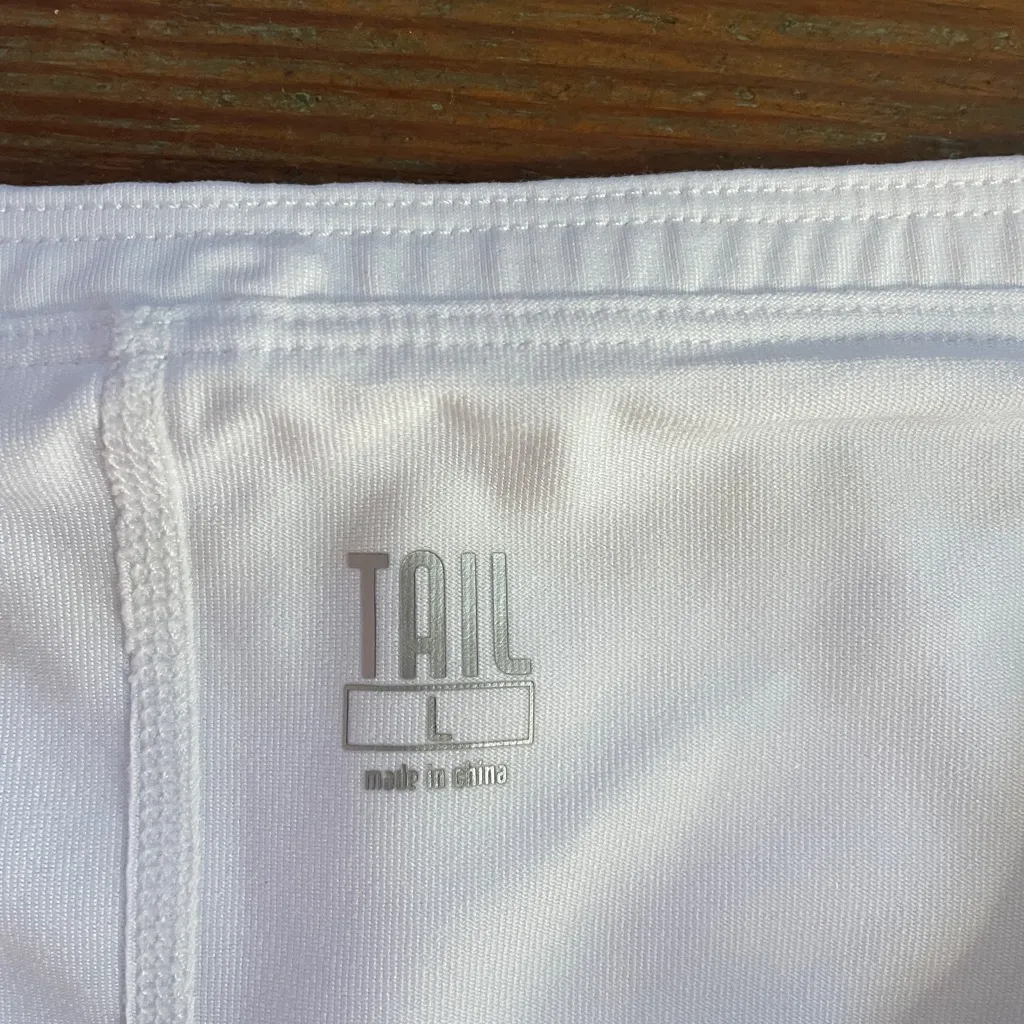 Tail Karlee Tennis Golf Skort White Ruffle Skirt w Shorts - Image 10