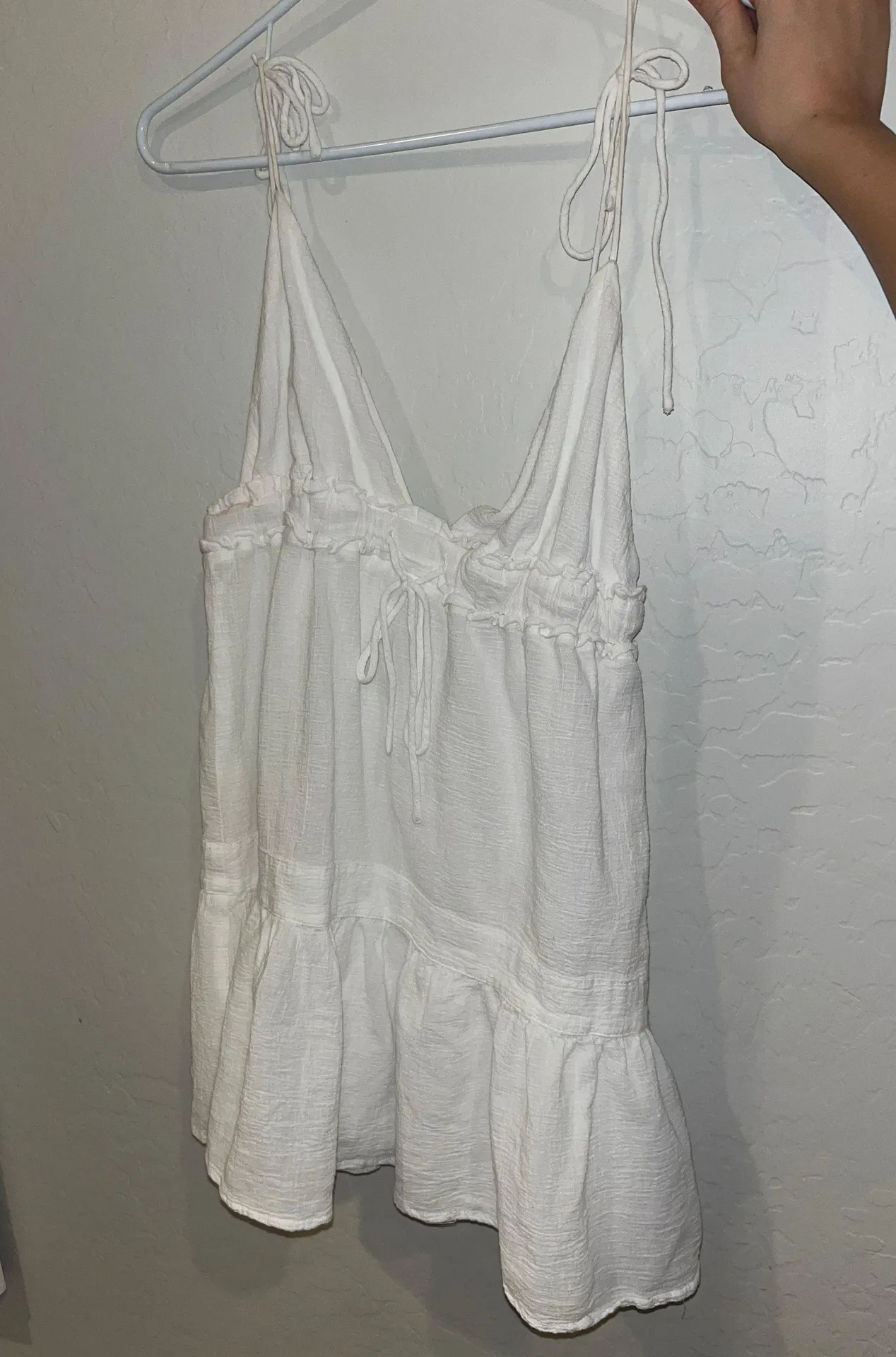 White Mini Dress - Image 4