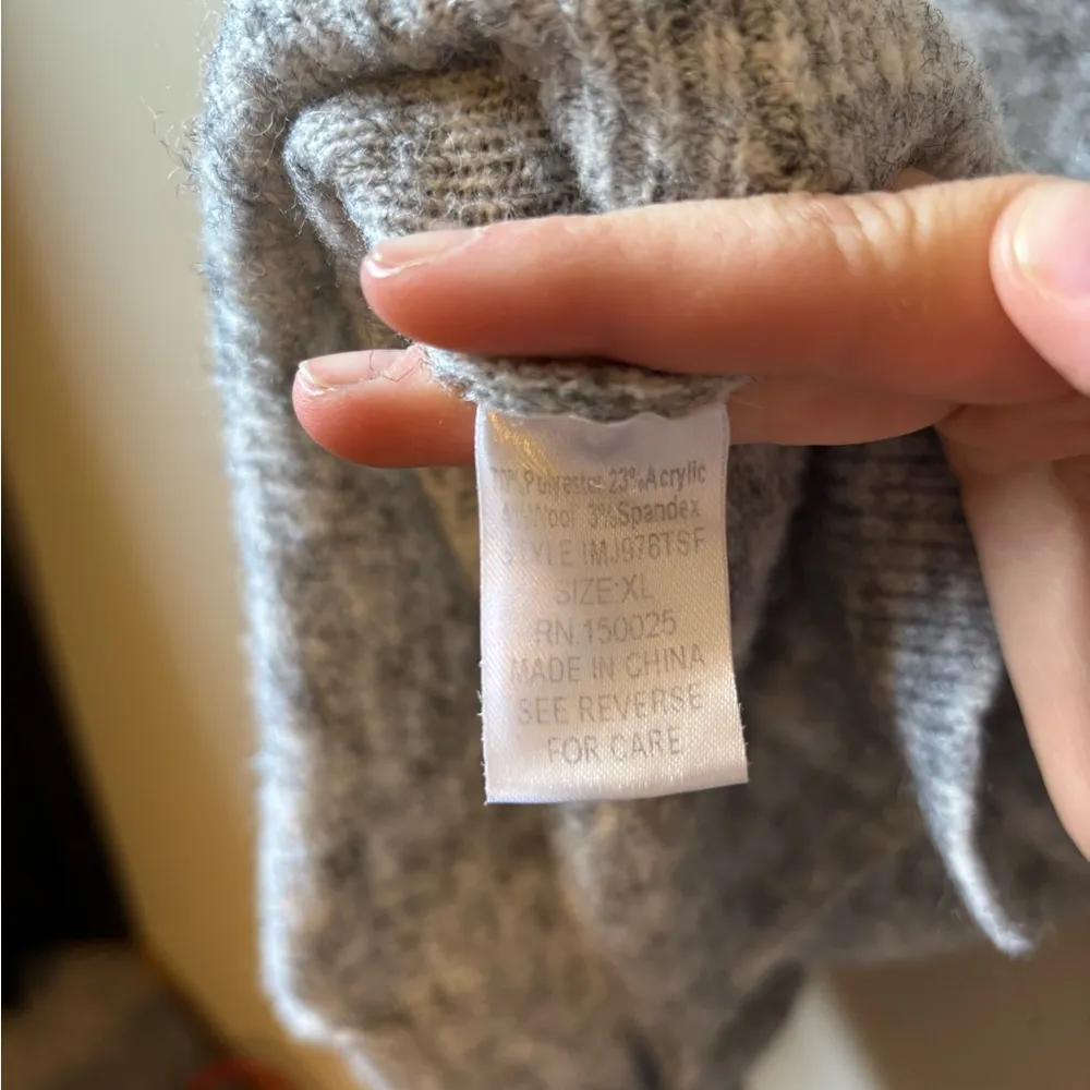 Emory Park Grey Turtleneck Sweater - Image 7