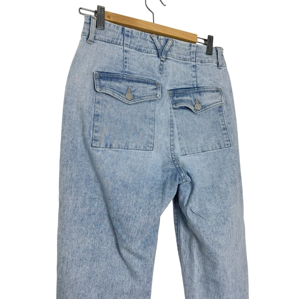 Veronica Beard Arya Straight High Rise Jeans - Image 4