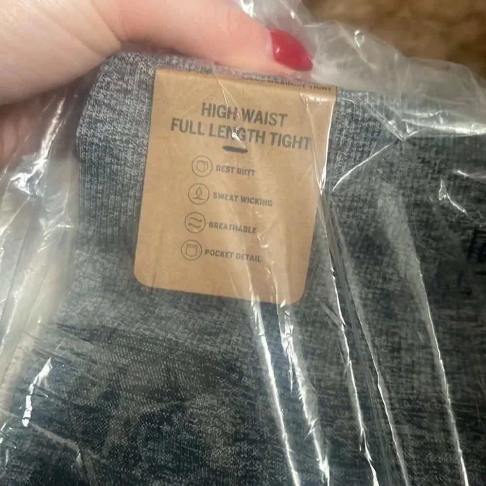 Vs Pink Seamless High Waist Full Length Workout Tight - Image 4