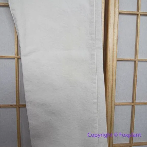 NEW Madewell The Petite High-Rise Slim‎ Boyjean in Tile White, 28P - Image 8