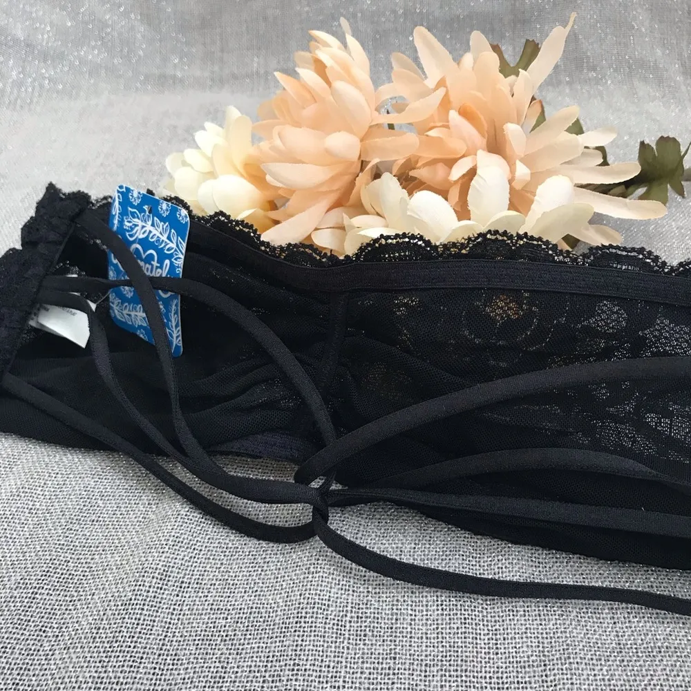 Free People Essential Lace Bandeau Small - Image 4