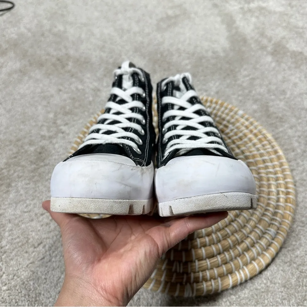 Converse Women’s Chuck Taylor All Star Hi Lugged Sneaker Chunky Platform Black 8 - Image 11