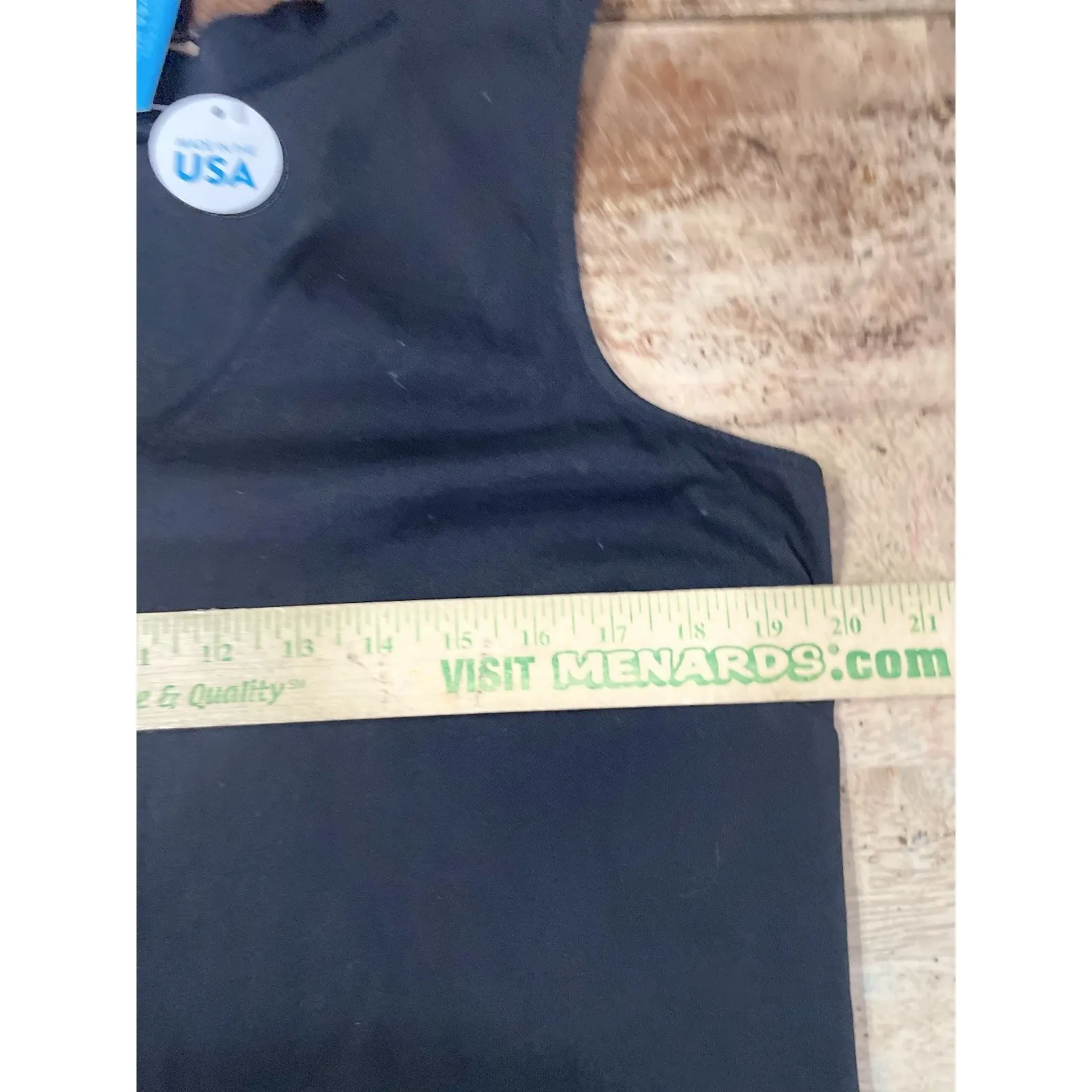 Fresh Produce Ruffled Hem Tank Dress Size L Black Beach Travel Summer Resortwear - Image 5