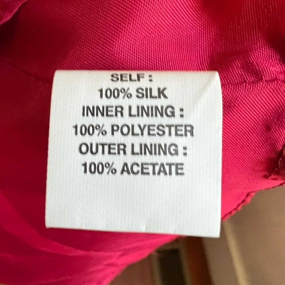 Anthropologue Phoebe Couture Red Silk Maxi Dress Prom Dress or Event Gown - Image 8