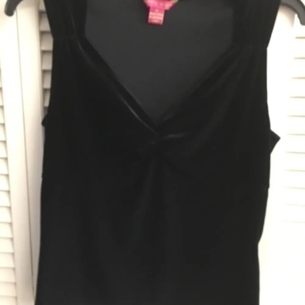 Sunny Leigh  velvet ladies blouse  medium - Image 6