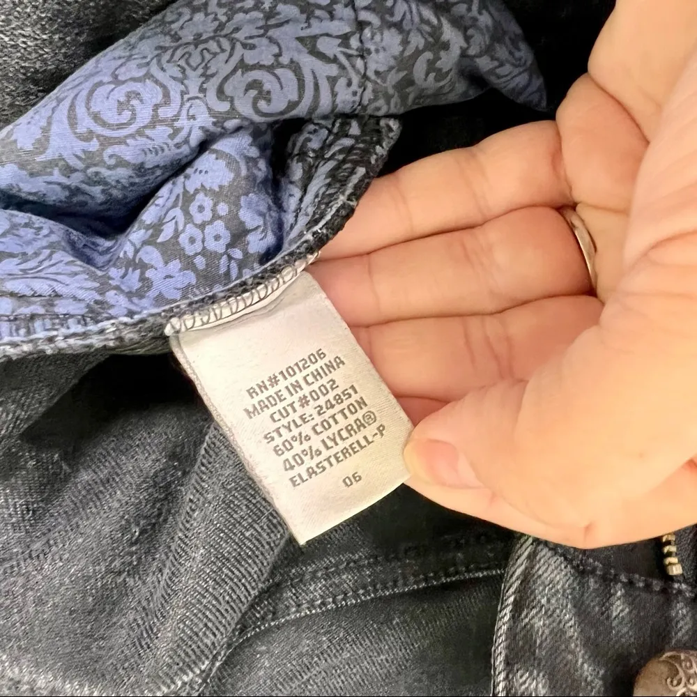 Soft Surroundings Straight Black Jeans - Image 4