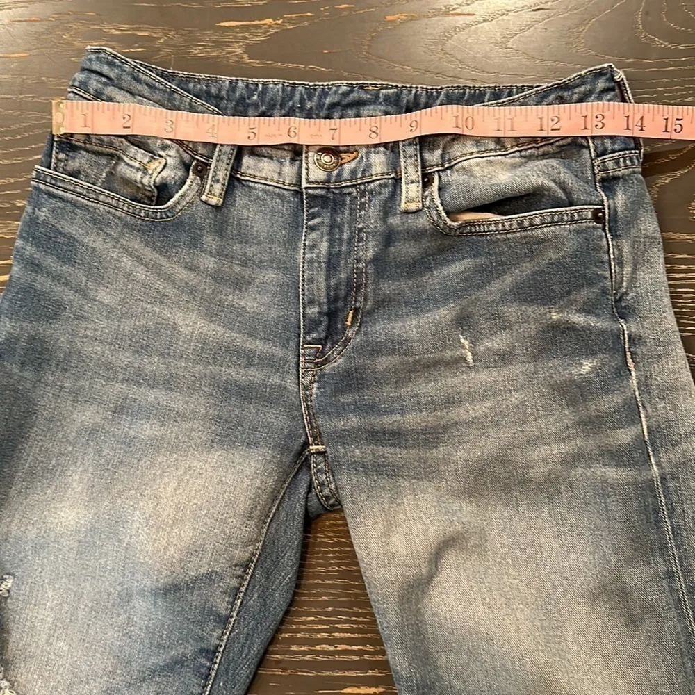 RALPH Lauren Denim Supply Low Slim Jeans - Distressed & Whiskering size 28/34 - Image 12