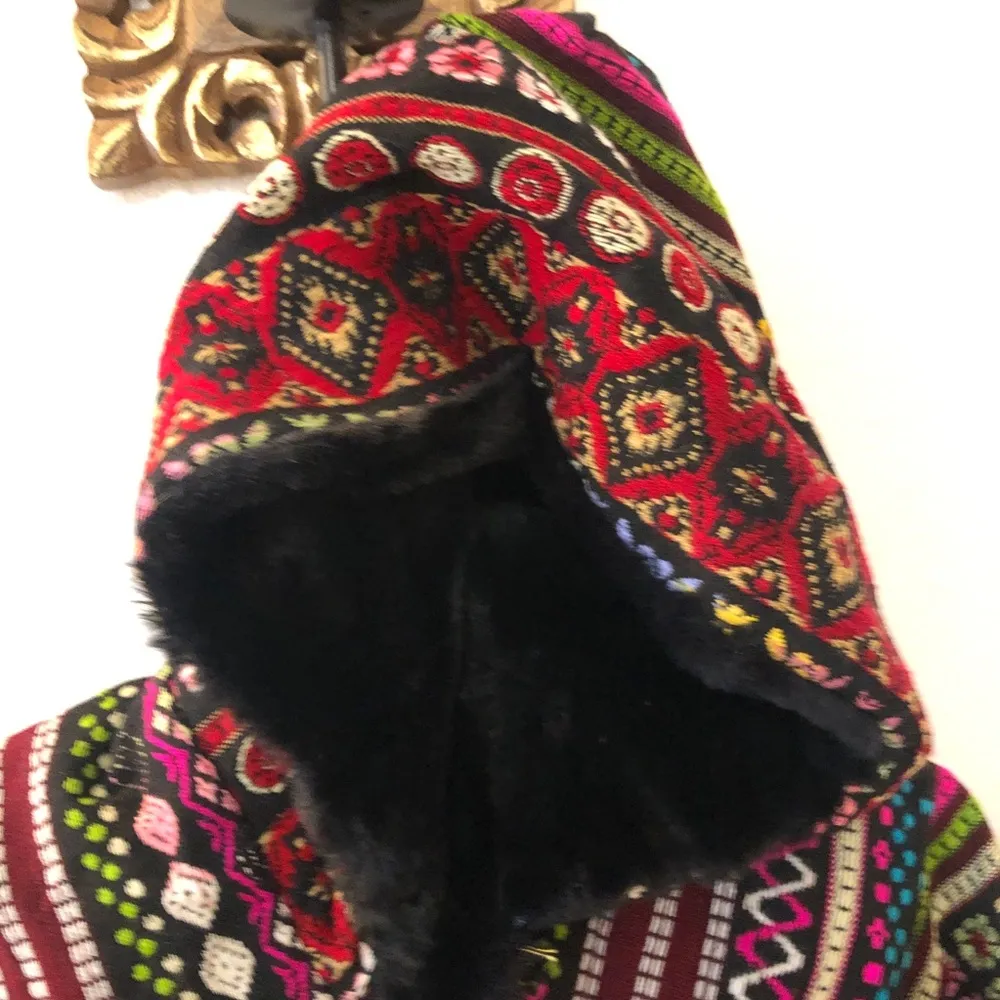 Judith March Nova Scotia Jacquard Jacket S - Image 7