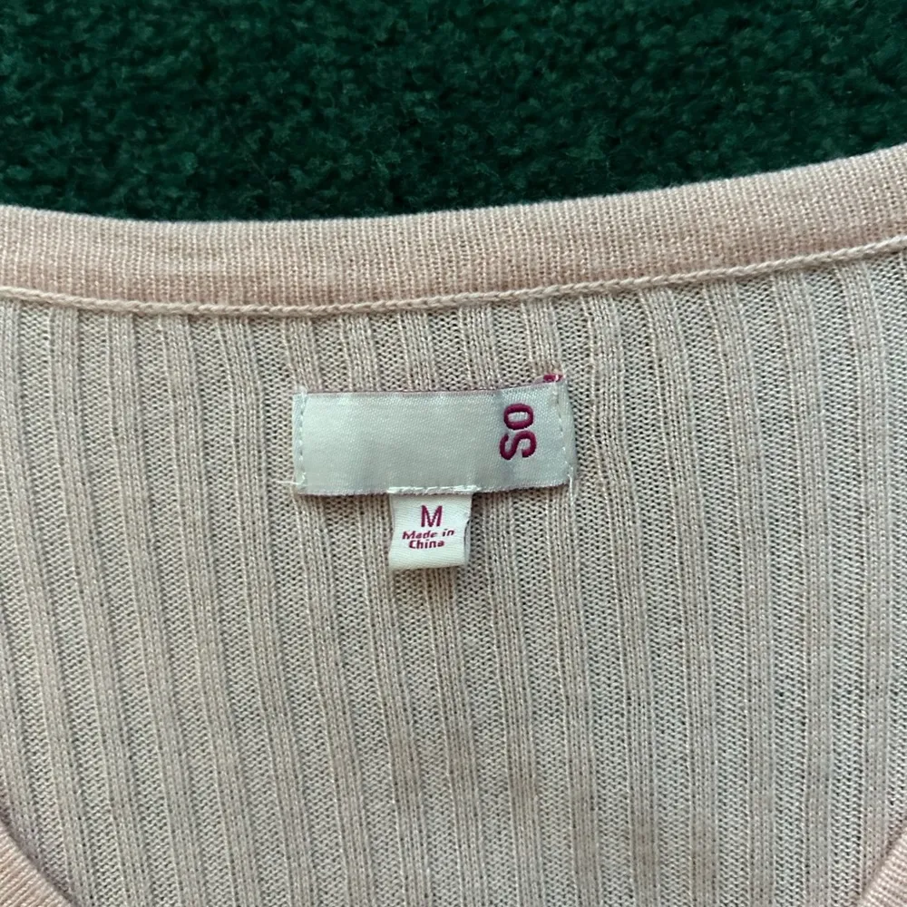 Light Pink Button Down Cardigan - Image 3