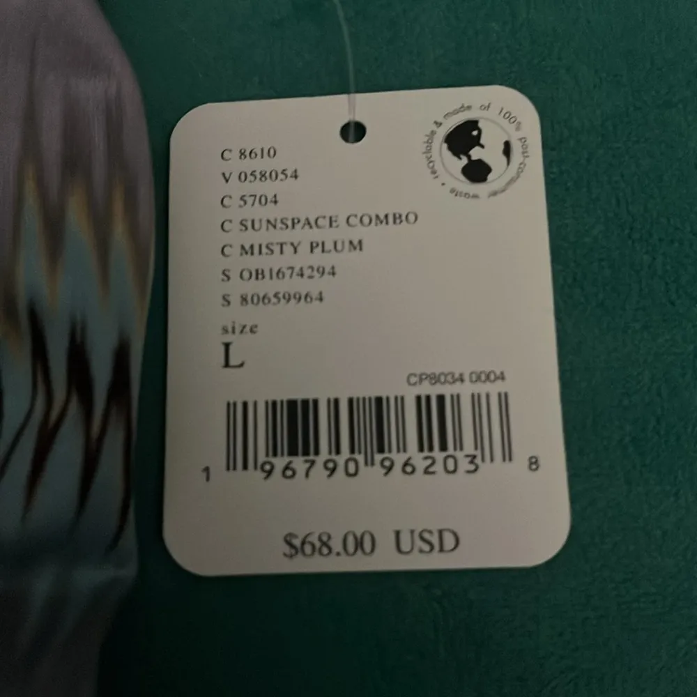 Free People Kindred Spirit Printed Tank Misty Plum
Sunspace Combo size large NWT - Image 4