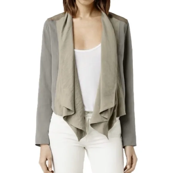All Saints Kwar Tan Jacket - Image 19