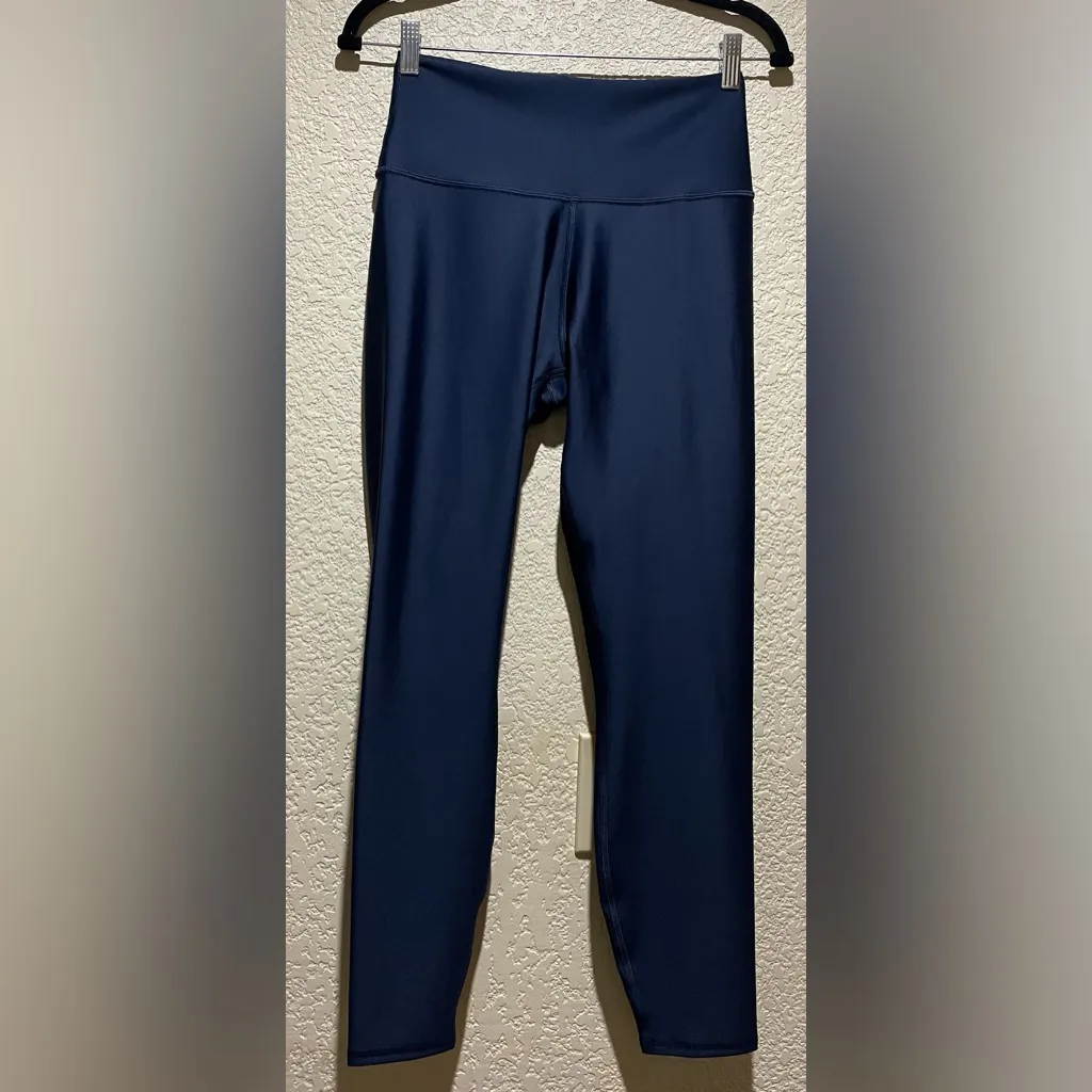 Alo Yoga NWOT High Waist Airlift Leggings Navy Blue Size L - Image 6