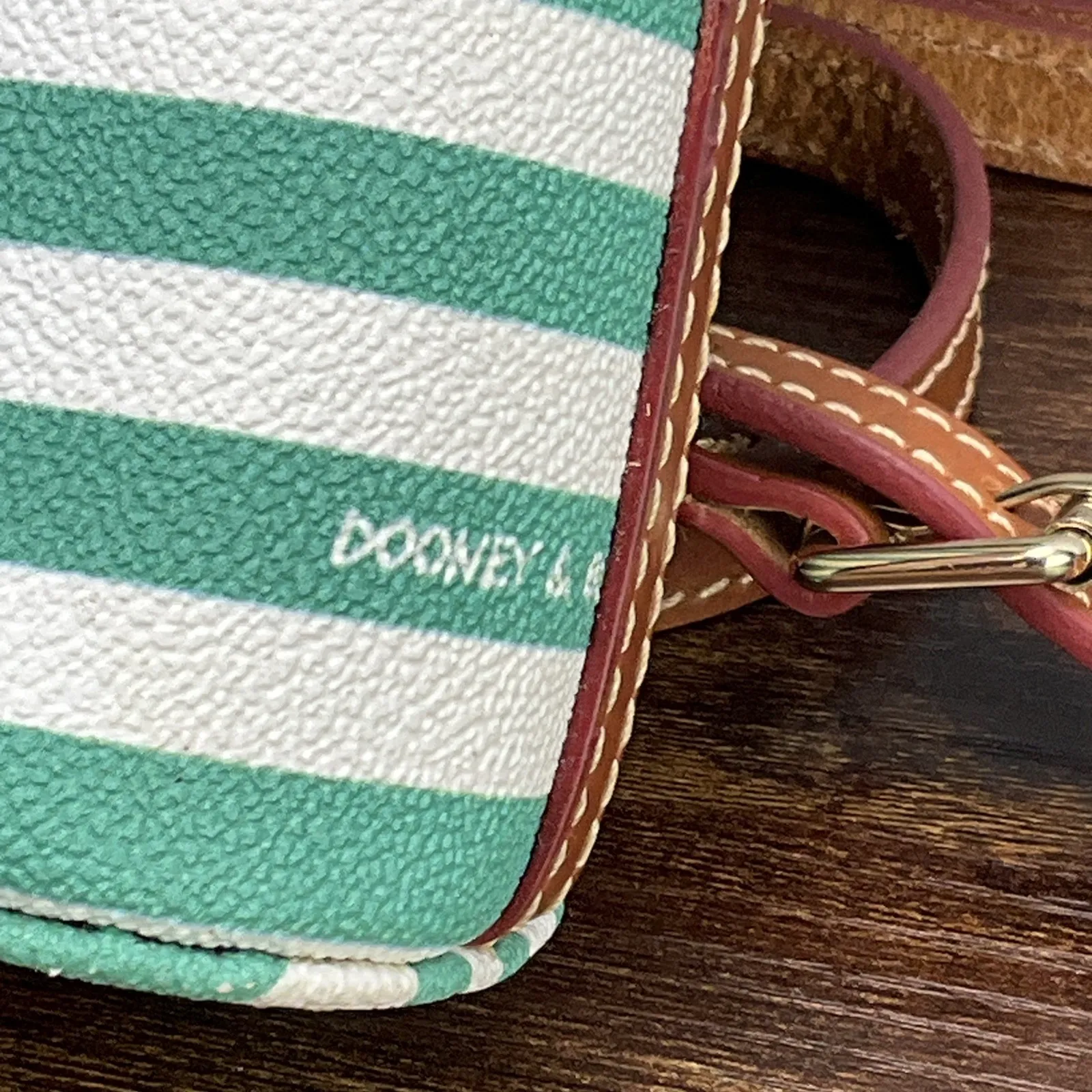 Dooney & Bourke Sullivan Small Zip Crossbody Seafoam - Image 12