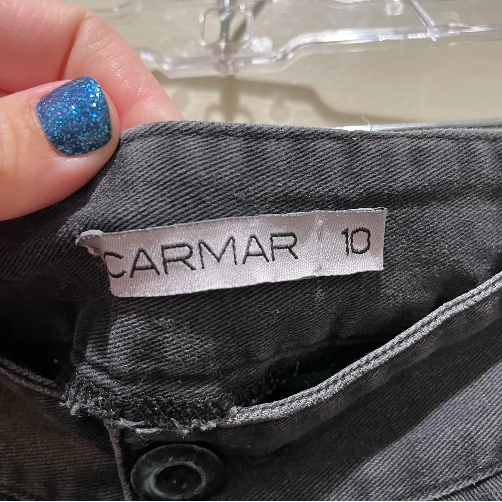 LF Carmar Distressed Cargo Pants Faded Black Size 10 - Image 10