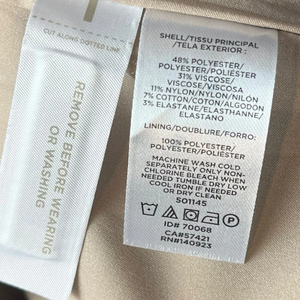 Loft 0‎ Leopard Print A-Line Mini Skirt Black Tan Animal Print Cheetah Stretch - Image 6