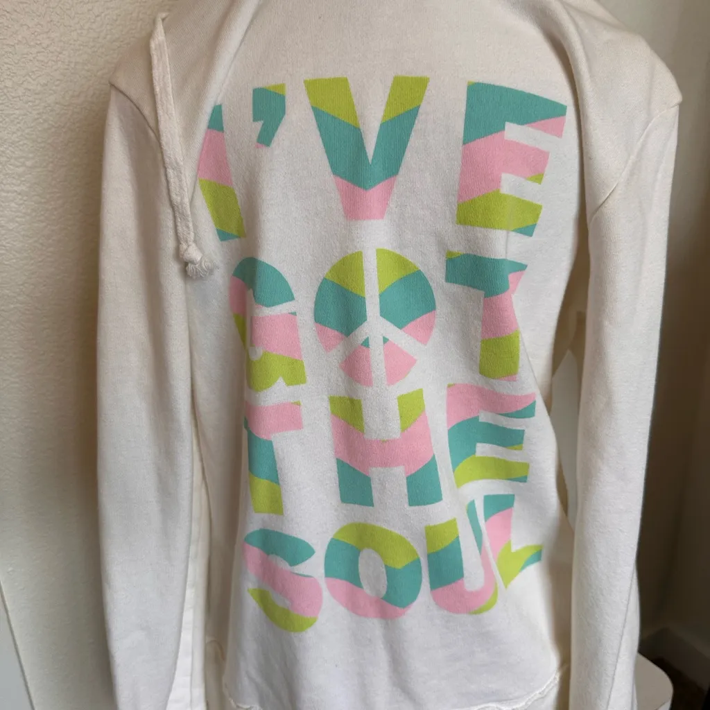 Vintage women’s old navy “I’ve got the soul” hoodie size large - Image 5