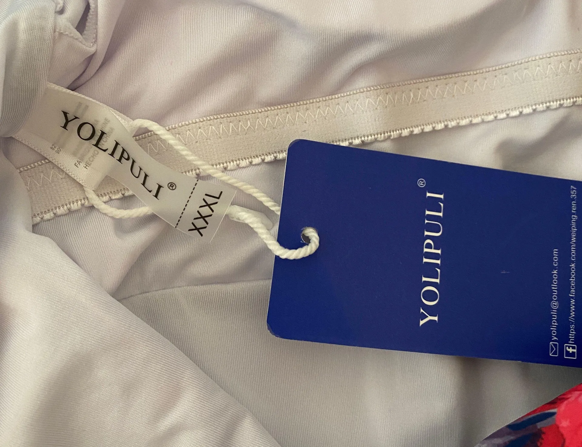 Women's Bowknot One Piece Swimsuit V Neck Backless Beach Swimwear Low-U-Back - Image 11