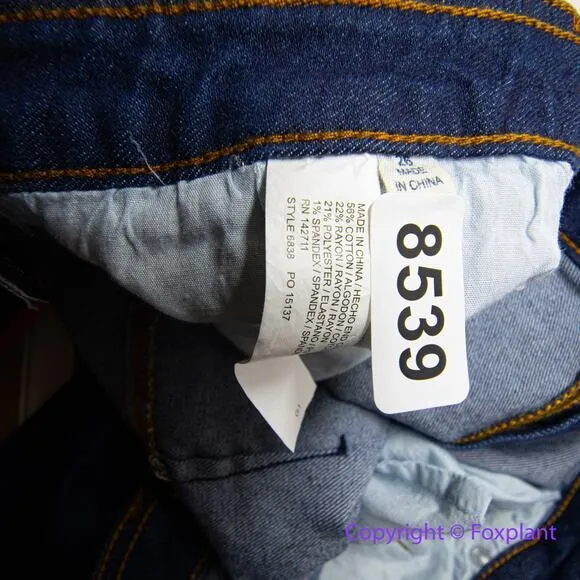 New! Eloquii‎ skinny step hem jeans, women plus size 26 - Image 10