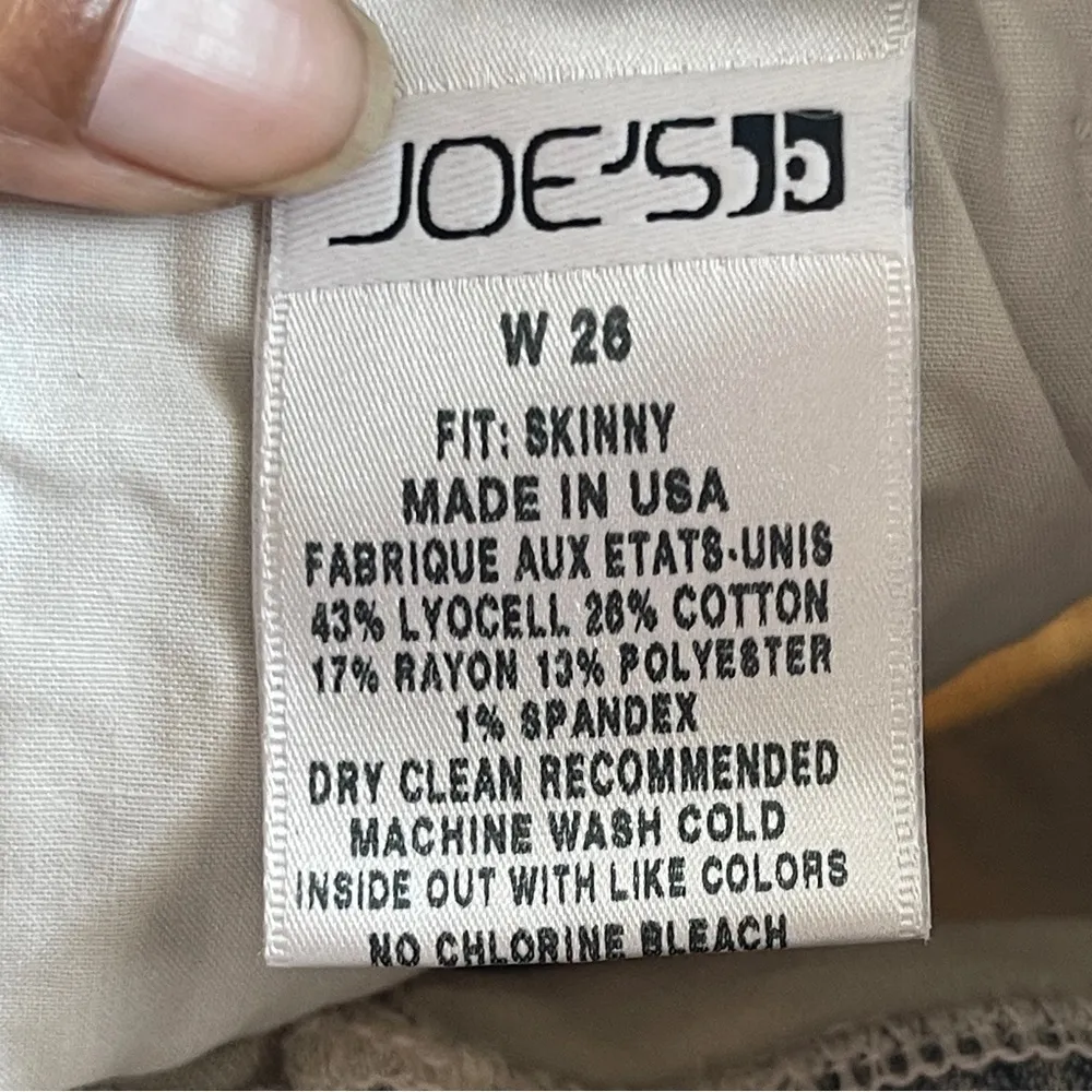 JOE'S JEANS | Tie Dye Rolled Cuff Skinny Jeans Sz 26 - Image 6