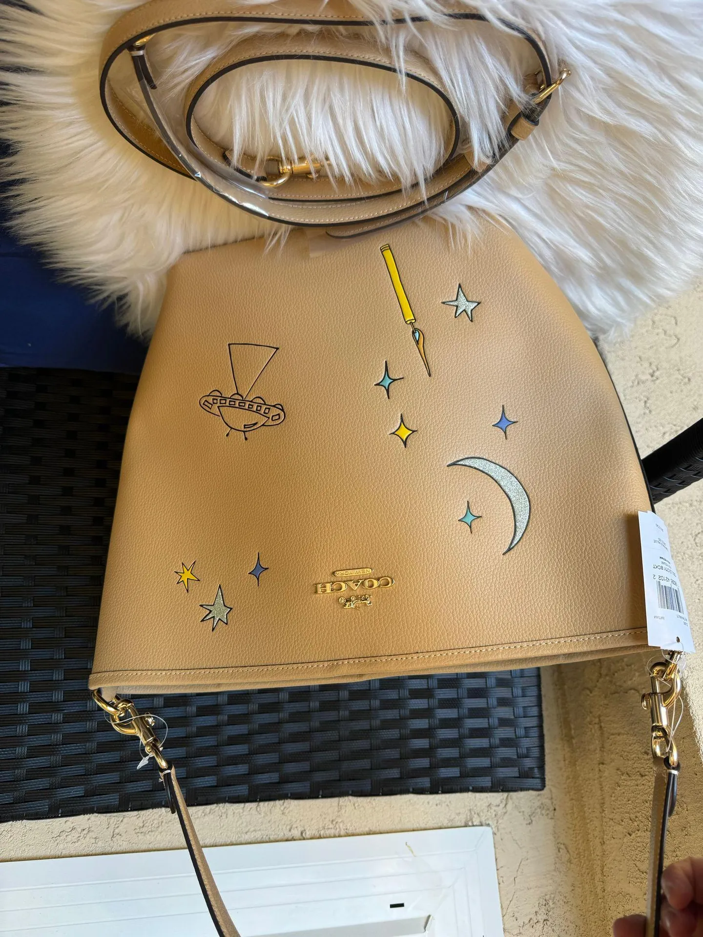 X Observed By Us City Large Bucket Bag - Image 6