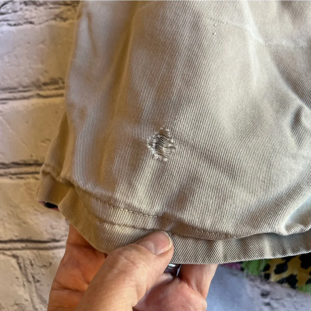 Chubbies Reversible Chino Shorts Womens Small Animal Print/Tan Preppy Fun - Image 6