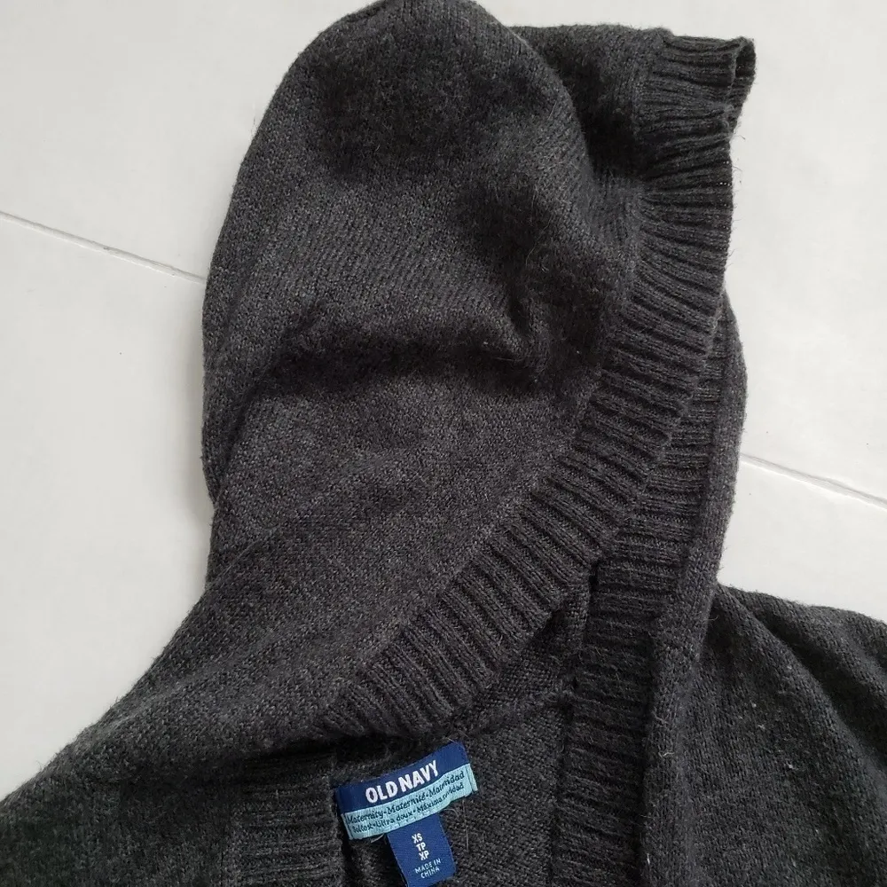 Old Navy Maternity hooded knit Sweater - Image 2