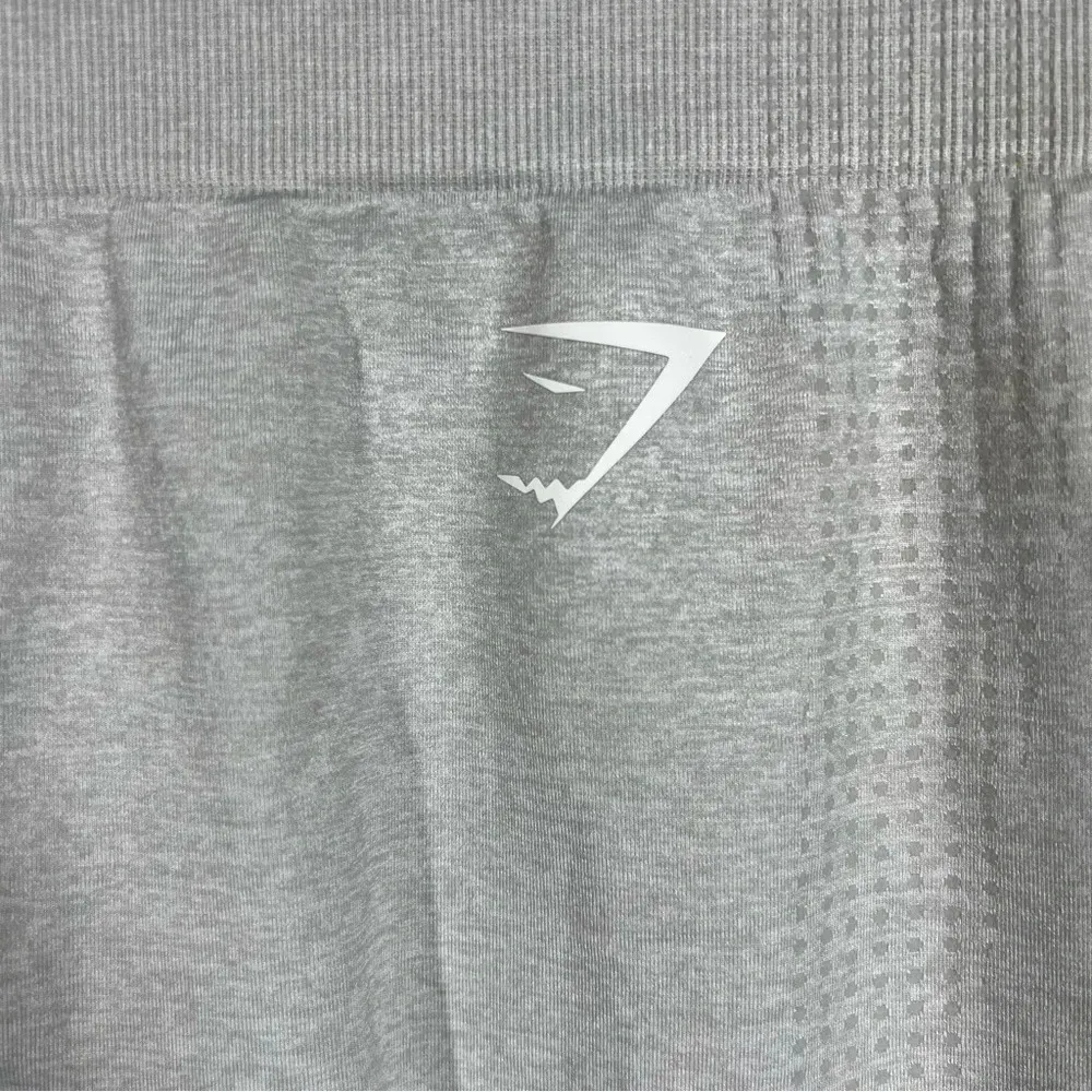 Gymshark Light Grey High Rise Seamless‎ Leggings - Image 2