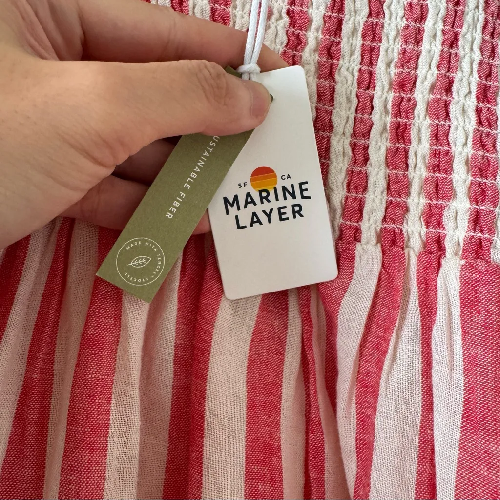 Marine Layer Selene Double Cloth Maxi Dress - Image 8