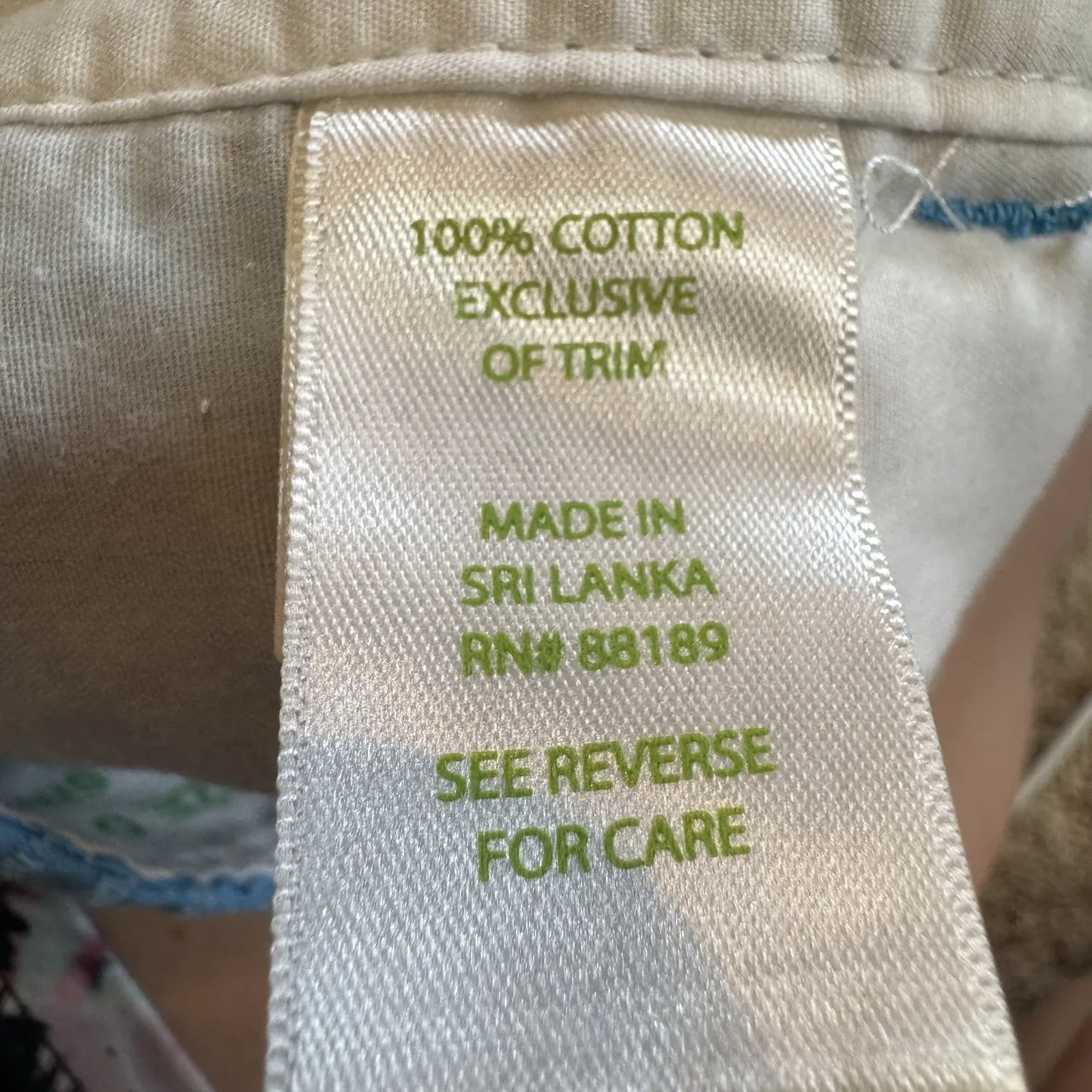 Lilly Pulitzer The Walsh Scalloped Hem Women's Blue Lace Shorts Size 0 - Image 5