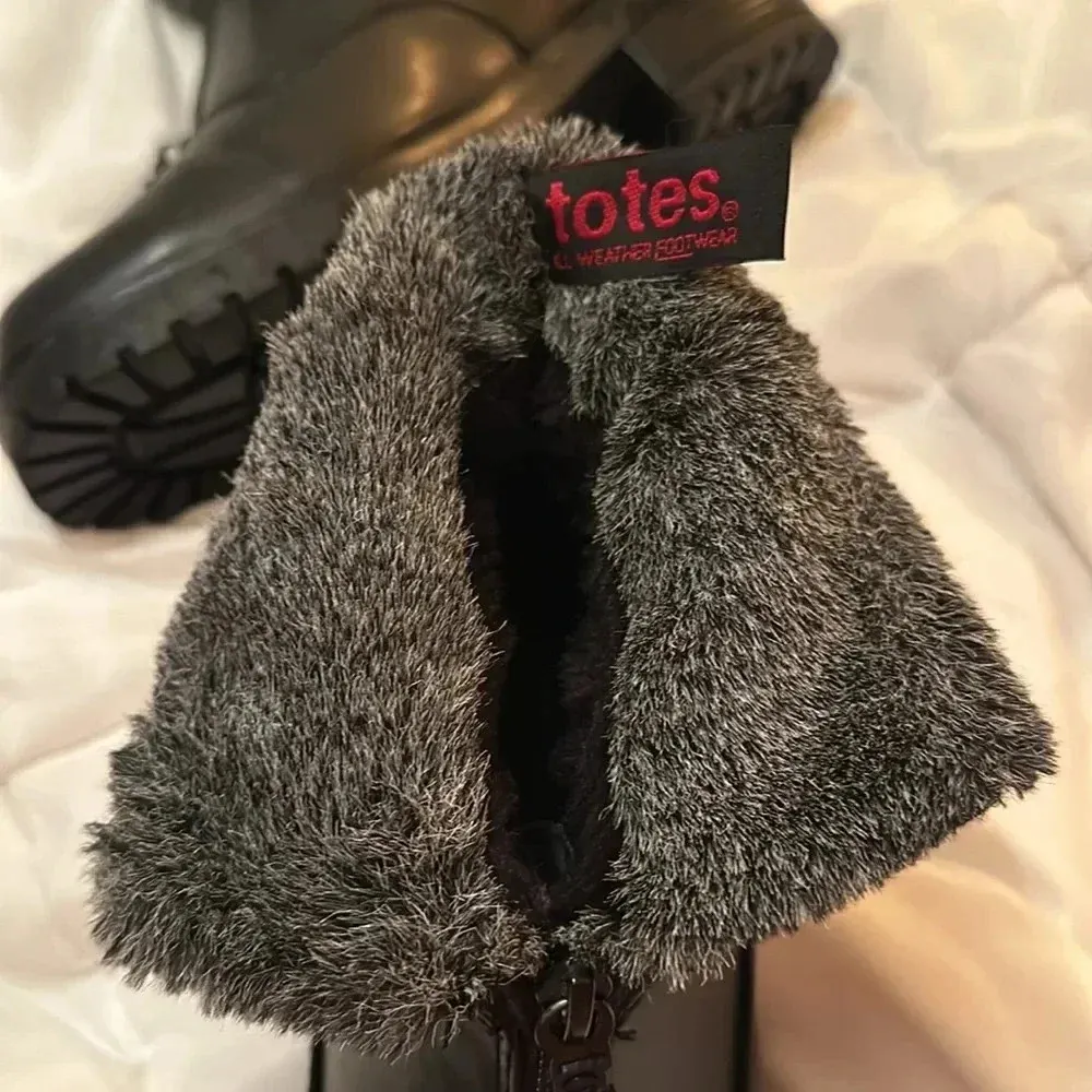 Boots Black Size 8 - Image 5