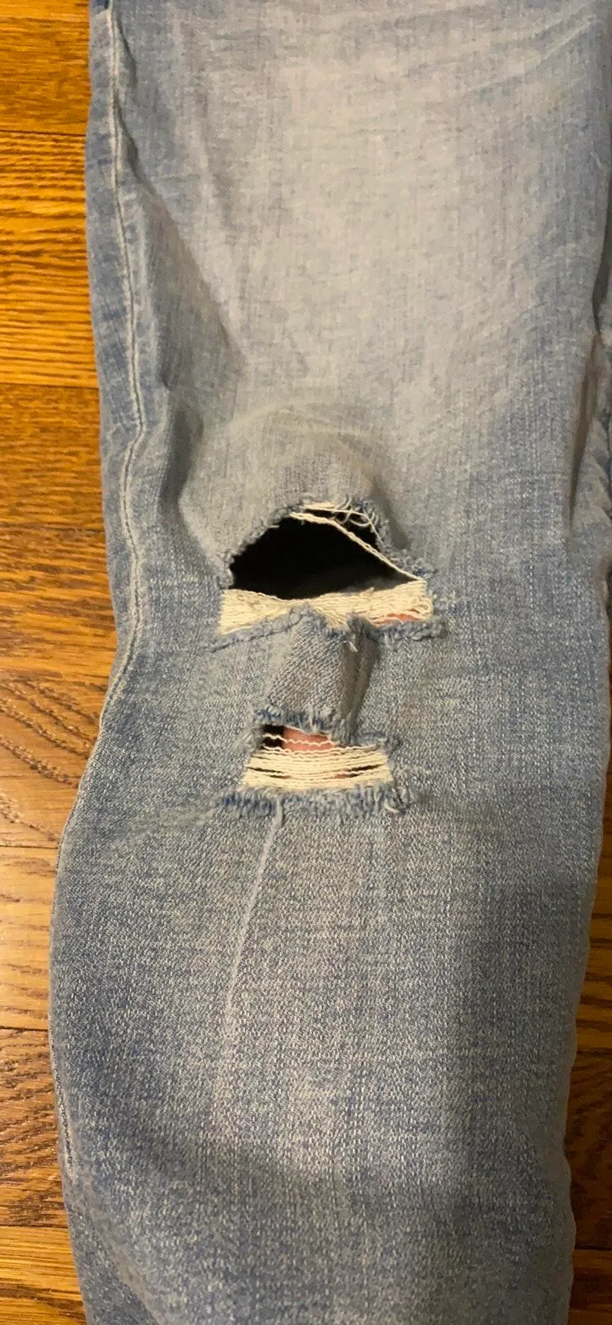 Abercrombie & Fitch curvy ripped high rise super skinny ankle jeans - Image 2