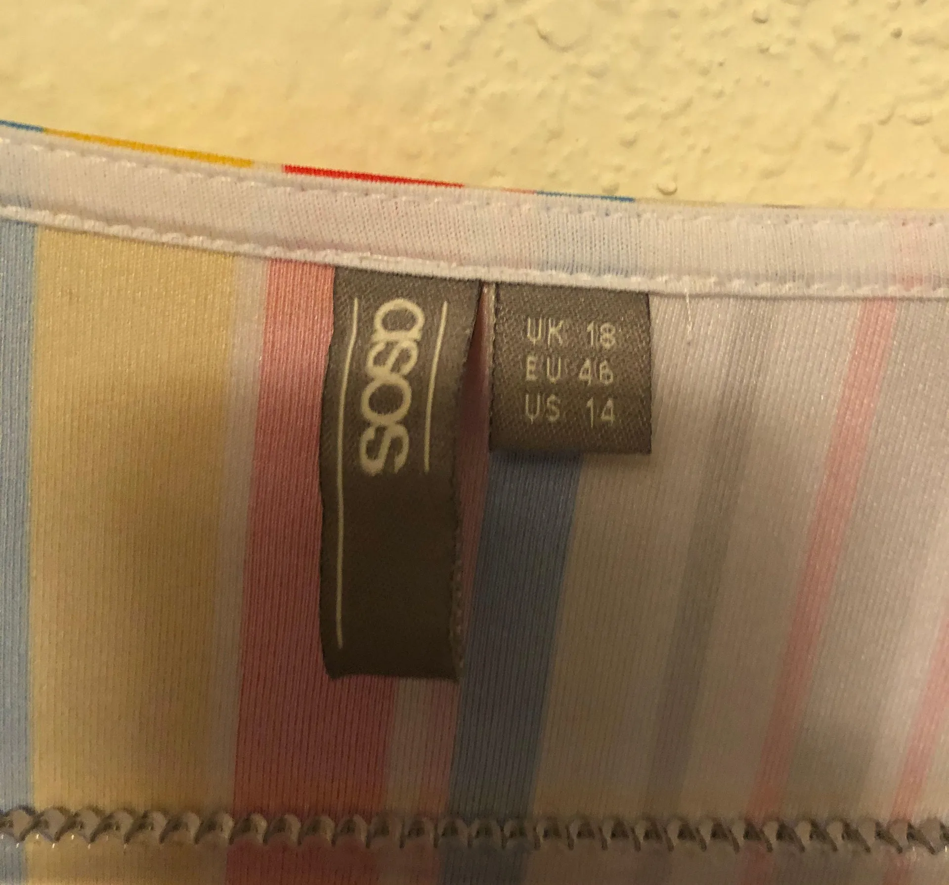 Multicolor Long Sleeve Crop Elastic Waist 14 - Image 8