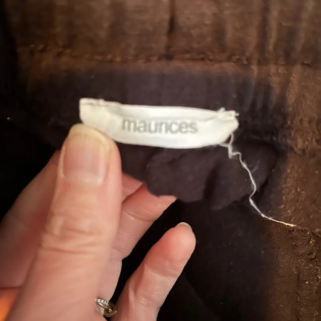 Maurices Women's Black Joggers with Zipper Detail - Image 6