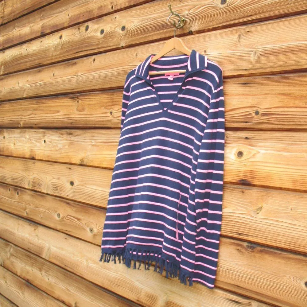 Lilly Pulitzer Crestwood Fringe Pullover Sweater Top - Image 5