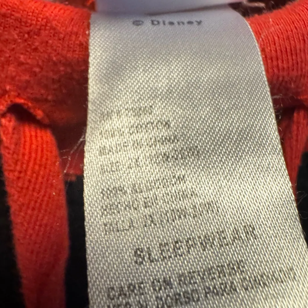 Women’s Cartoon Character Pajama Pants‎ - Black and Red - Image 5