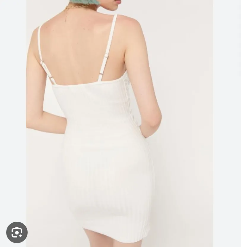 White Knit Dress - Image 4