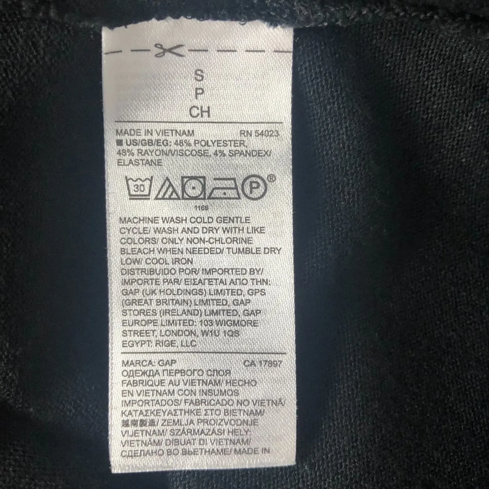 Gap  Sleeveless Scoop Neck Tie Shoulder Sweater/Top Size S - Image 12