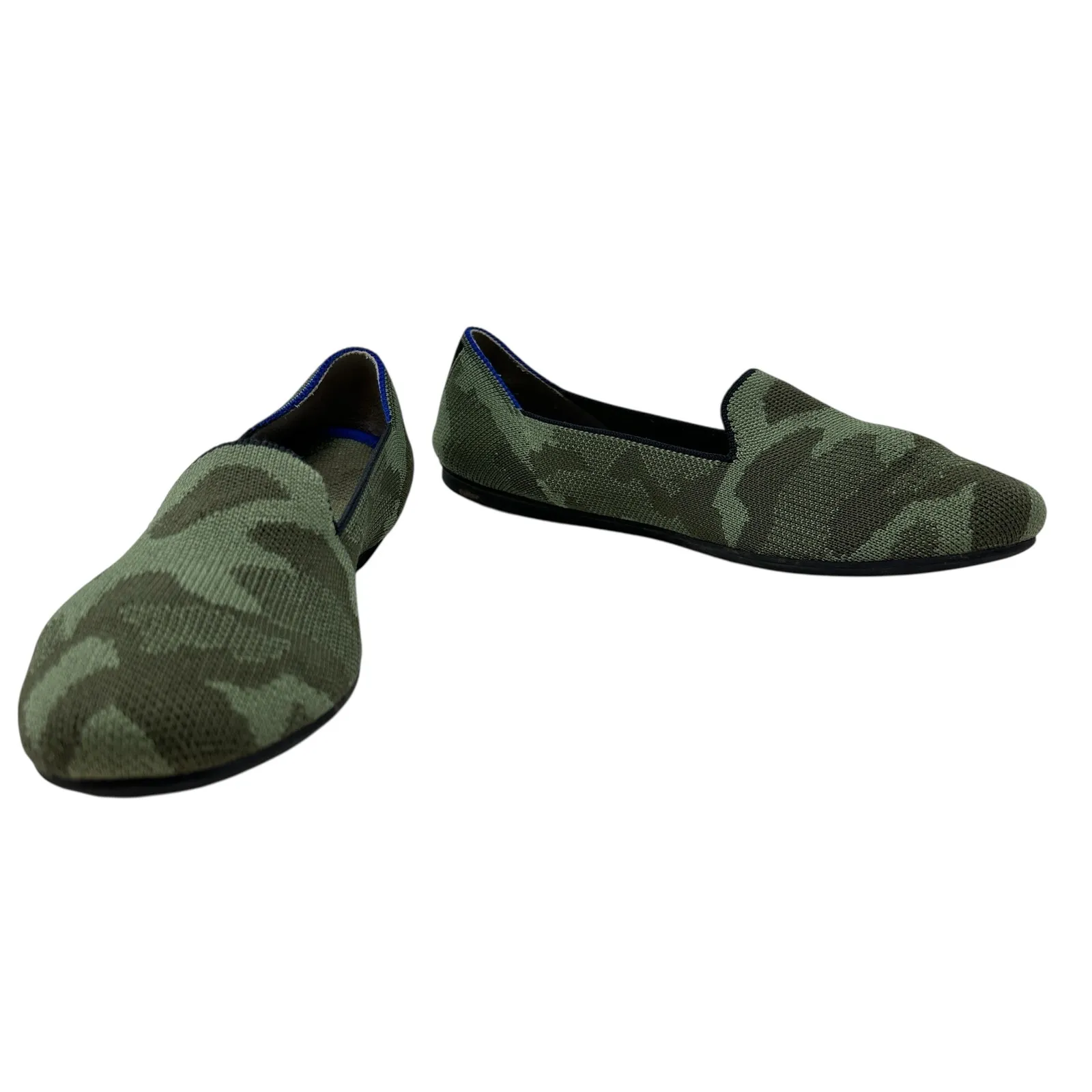 Rothy's The Loafer‎ Flats Knit Camouflage Print Green Size 7.5 - Image 6