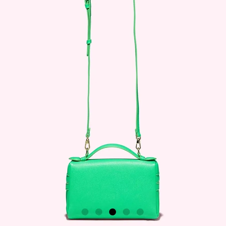 NWT Stoney Clover Lane Micro Top Handle Crossbody Bag Avocado Vibrant Green Mini - Image 5