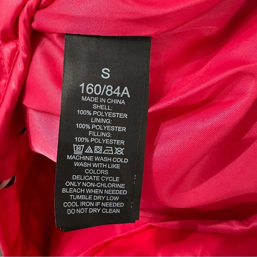 NWT  Best Hot Pink Quilted Vest Size Small - Image 7