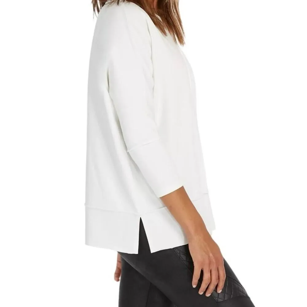 Spanx  Perfect Length three quarter Dolman Sleeve Top (XL) in Powder (cream) - Image 2